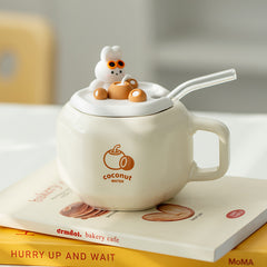 Straw Bunny Mug
